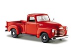 Miniatura Picape Chevrolet 3100 (1950) - Vermelha - 1:25 - Maisto 31952