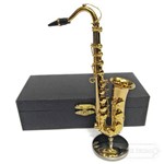 Miniatura Saxofone Tenor - 16cm