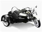 Miniatura Side Car Harley Davidson Duo Glide 1958 1:18 - Maisto