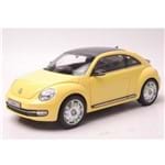 Miniatura Volkswagen New Beetle Coupe 2012 Amarelo 1:18 Kyosho