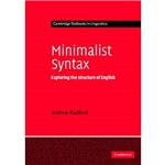 Minimalist Syntax 2nd Ed