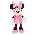 Minnie Mouse Rosa Pelucia Original Disney Store Modelo Novo