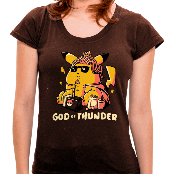 MO - Camiseta God Of Thunder - Feminina - P