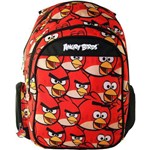 Mochila de Costa C/Porta Notebook Angry Birds Vermelho