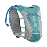Mochila de Hidratação Feminina CamelBak Women´s Circuit Vest para Corridas de Trail Running e Corrida em Geral com Sistema Crux Standard de 1,5 Litros Azul e Cinza