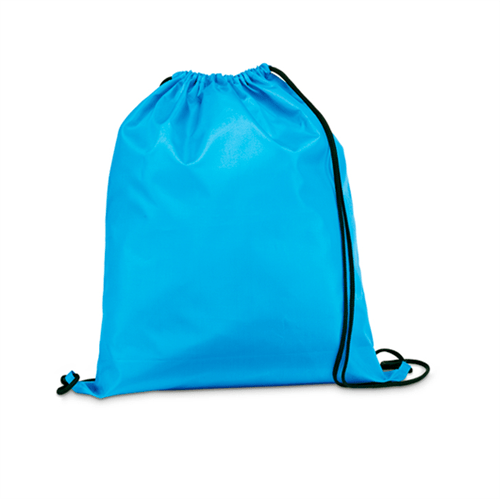 Mochila de Nylon para Sublimação na Cor Azul – Tamanho 35x40cm