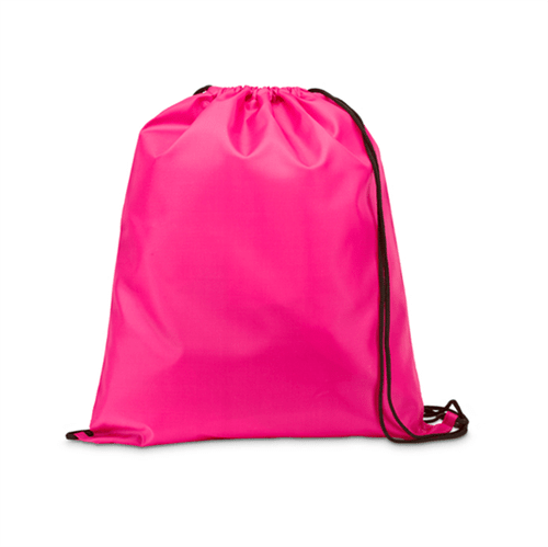 Mochila de Nylon para Sublimação na Cor Pink – Tamanho 35x40cm