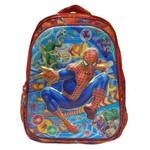 Mochila Escolar 3D Infantil Homem Aranha Spider Man Personalizada Premium