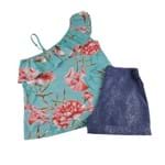 Moderna Fashion- Blusa Ciganinha Floral Infantil Promoções