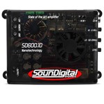Modulo Amplificador Soundigital Sd600.1 600w Rms 1 Ohm