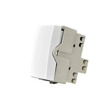 Módulo Interruptor Simples Margirius Sleek Branco Pa016062
