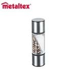 Moedor para Sal e Pimenta com Base Acrílica e Lâmina em Cerâmica - Metaltex