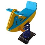 Molengo Moto Azul e Amarelo Playground Henri Trampolim