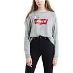 Moletom Levis Relaxed Graphic Crew Snoopy - M