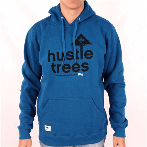 Moletom Lrg Hustle Trees Azul P