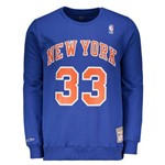 Moletom Mitchell & Ness NBA New York Knicks 33 Ewing