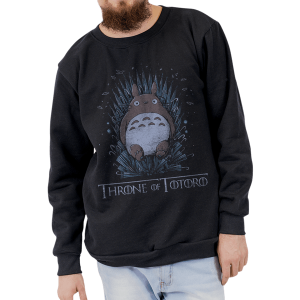 Moletom Throne Of Totoro - Unissex - P