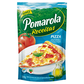 Molho de Tomate Pomarola Receitas Pizza 300g (Sachê)