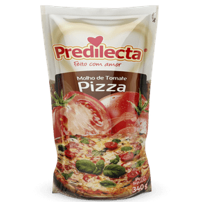 Molho de Tomate Predilecta Pizza 340g (Sachê)