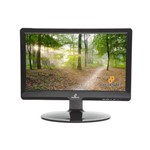 Monitor 15.6" Led HD Goldentec MG689 Vga Widescreen - Preto