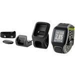 Monitor Cardíaco MultiSport com GPS Cinza Escuro + MRC - TomTom