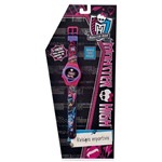 Monster High Relógio Digital Pulseira Preta - Fun Divirta-Se