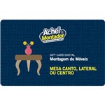Montagem de Mesa Canto, Lateral ou Centro - Gift Card Digital