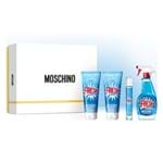 Moschino Fresh Couture Kit - Eau de Toilette + Gel de Banho + Loção Corporal + Travel Size Kit