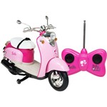 Moto de Controle Remoto - Barbie Moto Glamour - Candide
