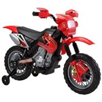 Moto Elétrica Infantil Bel Brink Motocross 925800 Bivolt Vermelha