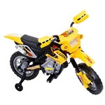 Moto Elétrica Infantil Bel Brink Motocross 925900 Bivolt Amarela