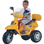 Moto Elétrica Infantil Scooter City Amarelo 6V - Biemme