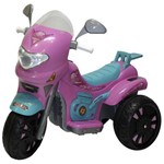 Moto Elétrica Infantil Sprint Eco Biemme Menina 12v Rosa