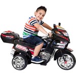 Moto Elétrica Infantil Track & Bikes TF 830 6V Preta