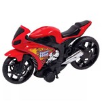 Moto Fricção Super 1600 Vermelho Bs Toys