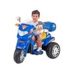 Moto Infantil Elétrica Sprint Turbo Azul 12v Biemme