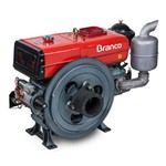 Motor a Diesel Branco BDA-18.0T 17.4Cv 903cc Partida Manual