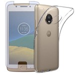 Motorola Moto G5 4G + Película de Vidro + Capa de Silicione Dual Chip - Dourado