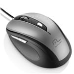 Mouse com Fio USB Comfort 6 Botoes Cinza/Preto MO242 Multilaser