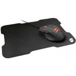 Mouse Gamer com Mouse Pad Striker 624996-Dazz