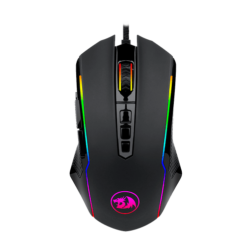 Mouse Gamer Redragon Ranger M910 RGB, 12400 DPI, 9 Botões Programáveis, Black
