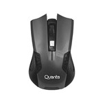 Mouse Óptico Quanta QTMSW1001 Wireless 2.4GHz 1200dpi - Cinza/Preto.