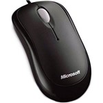Mouse Óptico Microsoft 3 Botões Scroll P58-00061 Preto