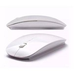 Mouse Óptico Sem Fio Wireless USB 2.4Ghz Branco