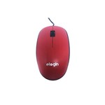Mouse Óptico USB 1000dpi para Escritório Elogin