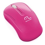 Mouse Óptico Wireless Multilaser 2.4ghz Eco Rosa Usb - 175