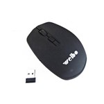 Mouse Sem Fio 2.4g Wireless Optical Weibo Preto