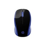 Mouse Sem Fio1000 Dpi X200 Oman Azul e Preto HP