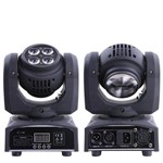 2 Moving Led Double Face 2in1 Beam 12w + Wash 48w Dmx Strobo