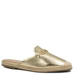 Mule Zariff Shoes Casual Corda Dourado